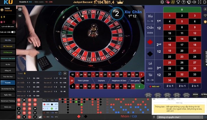 Roulette KU11 net - Chơi cược Live casino siêu hấp dẫn Thông tin về cơ bản trò chơi Roulette KU11 net